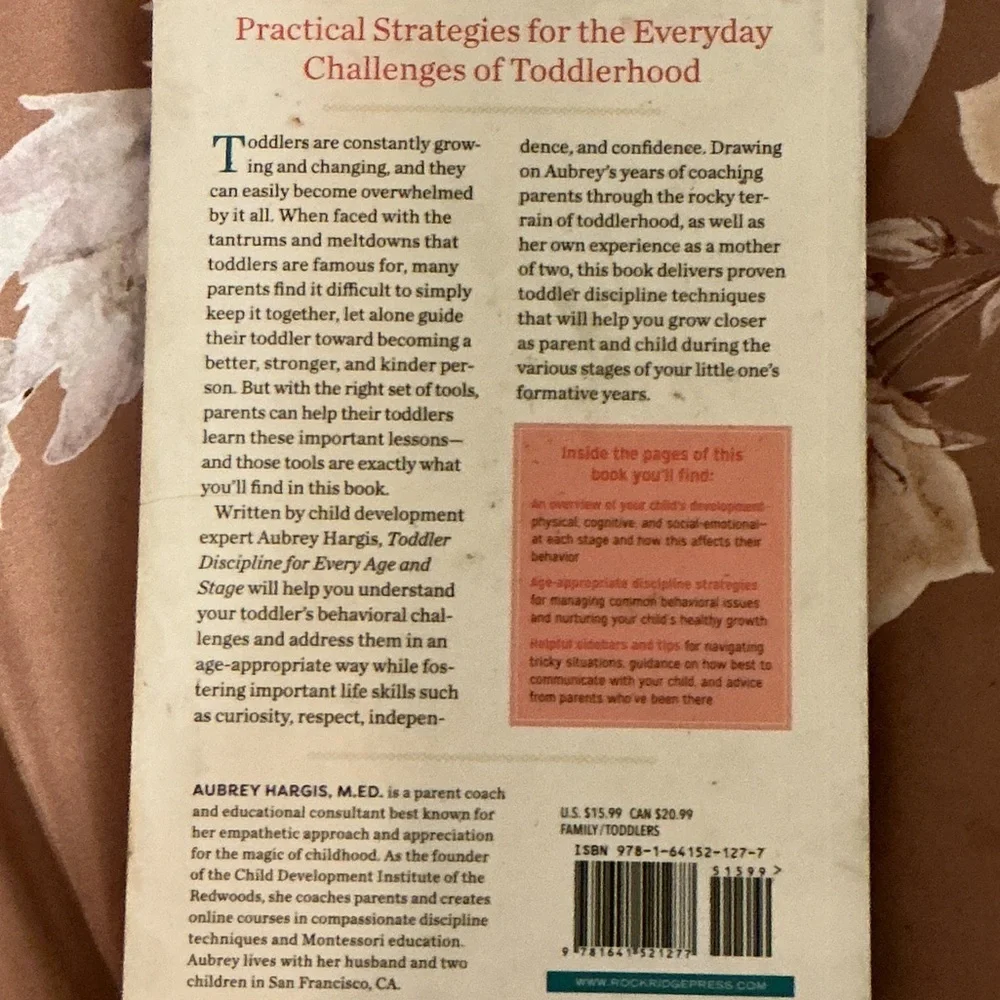 Toddler Discipline for Every Age and Stage Journal